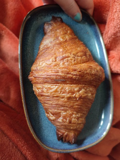 Vegan croissant 2.50 (March 25) at Baker Benjy in Daventry