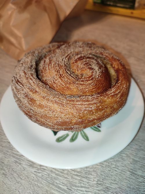 Morning bun £3.50 (March 25) at Baker Benjy in Daventry