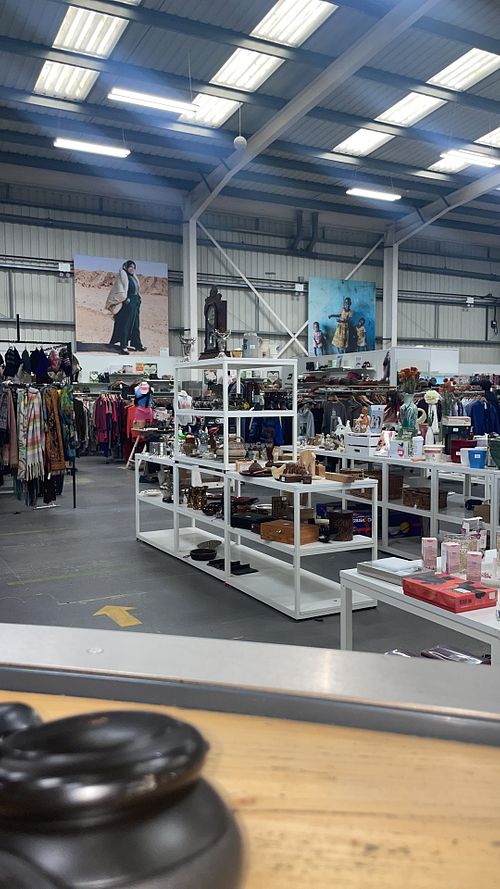 Oxfam superstore   at Water Tank Café - Oxfam Superstore in Oxford