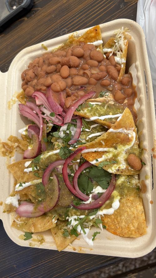 Chilaquiles   at Rollies West in Tucson