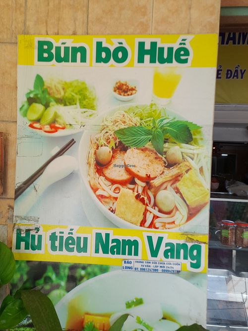 Pictures sign outside at dieu thanh in Ho Chi Minh City