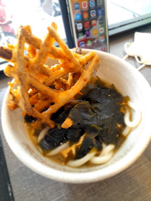 Crispy Japanese dishes at Hikari Vegetarian Cafe Q10 in Ho Chi Minh City