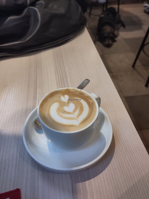 Oat flat white at Suuapinga Café - Specialty Coffee in Munich