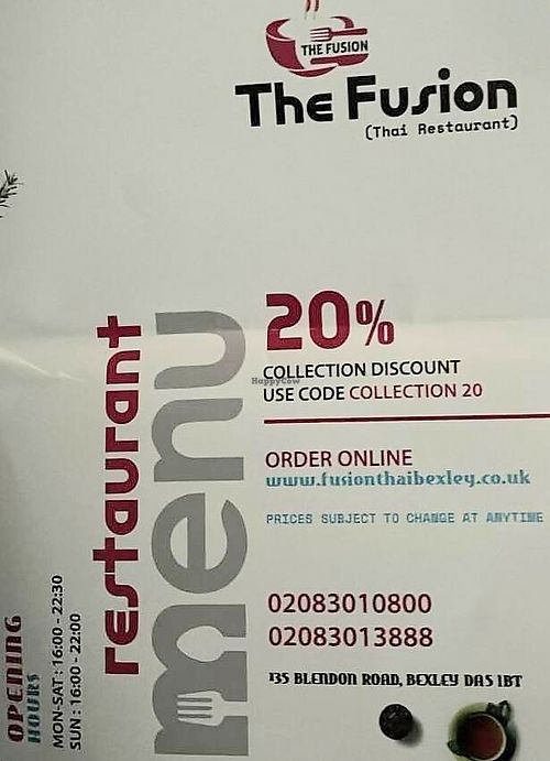 Photo credit: Michaela Arman via Facebook at The Fusion Thai in Bexley