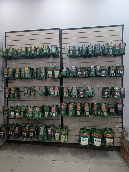 Seeds, nuts, and plant powders at Healthy U  in Kampala