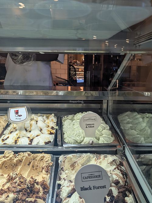 Lemon & mint Sorbet at Cafesserie - Acacia Mall in Kampala