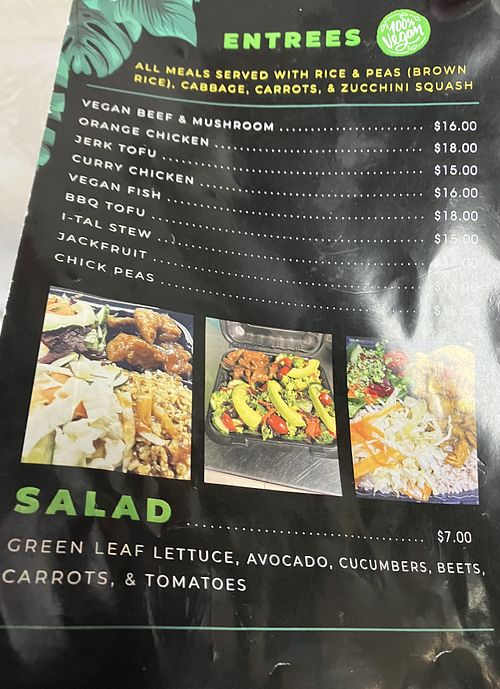 everything sounds so good!  at Mack Vegan in Union City