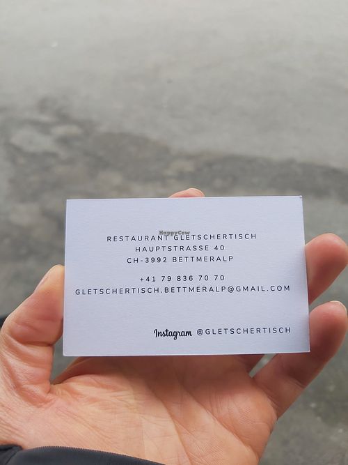  at Gletschertisch in Bettmeralp