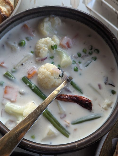 Creamy Vegetable Stew at India Jones in Playa Del Carmen