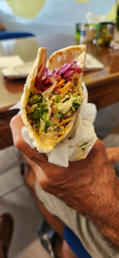 Good falafel rools at Cooma Cafe and Turkish Kebab & Pizza in Cooma