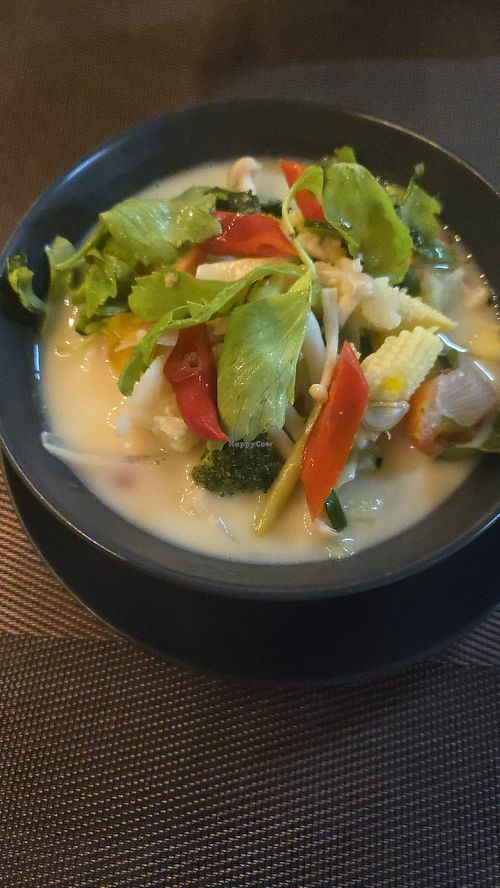 Tom kha at Thai Kitchen in Koh Samui