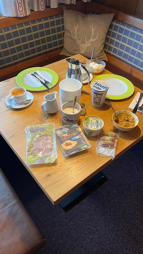 Ontbijtje at Hotel Bergerhof in Bartholomaeberg