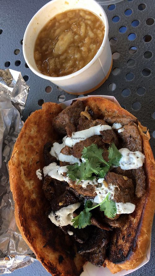 French dip  at Anthem Vegan in San Diego