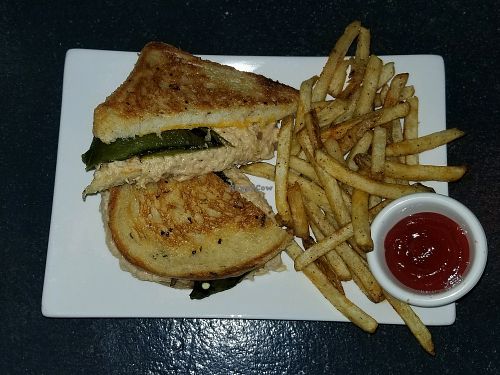 Tuna Melt at Anthem Vegan in San Diego