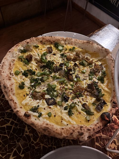 Tasty Vegan by name and by taste  at Rustico Pizza E Bar in Katoomba