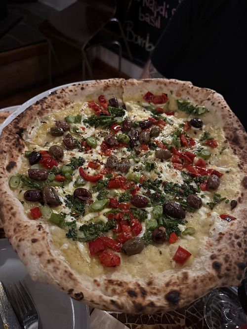 Spicy vegan  at Rustico Pizza E Bar in Katoomba