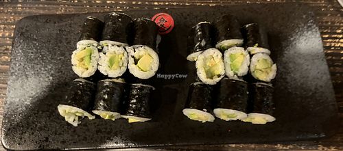 avocado rolls!  at Sushi Ai in Arnold