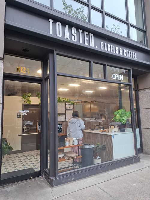 TOASTED - Bellevue Washington Coffee & Tea - HappyCow