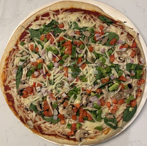 dairy-free veggie!  at Papa Murphy's in St Louis