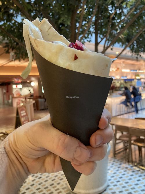 Vegan tofu cone  at Kotti Berliner Doner Kebab in New York City