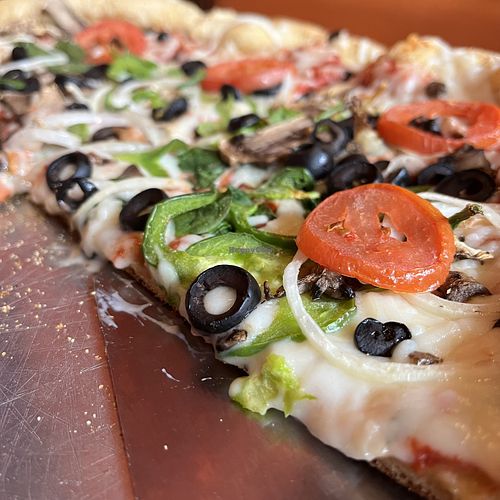 Mellow Mushroom Denton Review "Lots of vegan options! Some items