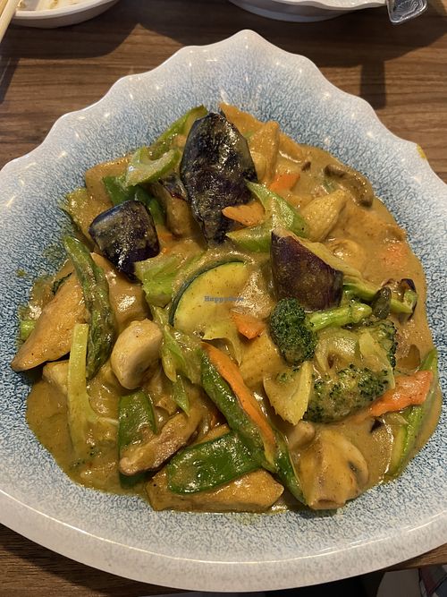 Thai curry vegetables with tofu  at Ni's Asian Bistro & Sushi Bar in Tucson