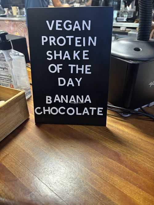 Vegan choc shake  at Ininti Cafe & Souvenirs in Uluru
