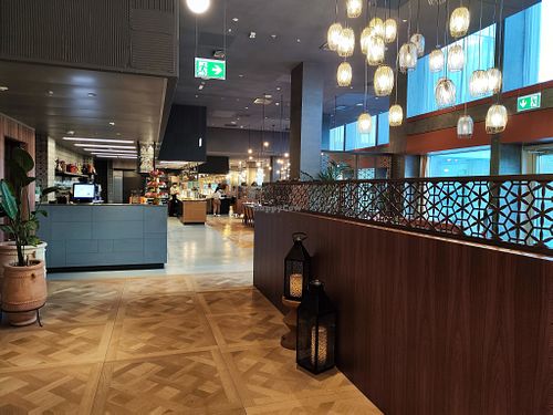 Interior at Babel Restaurant in Zurich