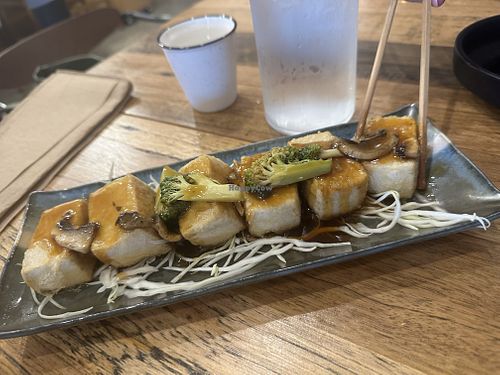 Amazing silken tofu   at TONARI in Newport