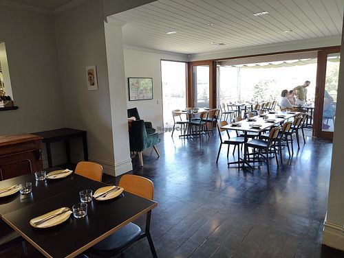 Their dining room at Greenhill Wines Cellar Door & Cafe in Summertown