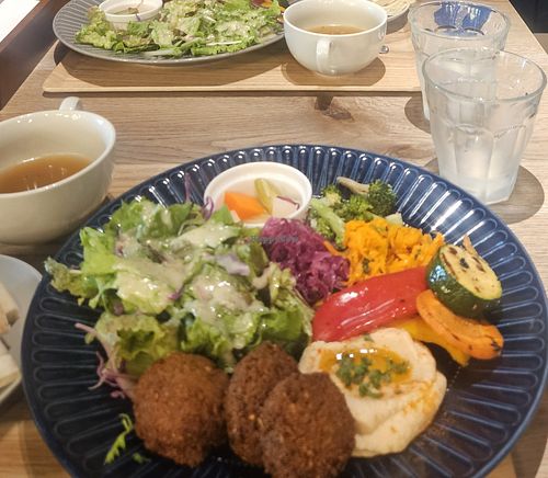 Vegan meal! at Absinthe Org. Salad & Grill - アブサン・オーグ in Osaka