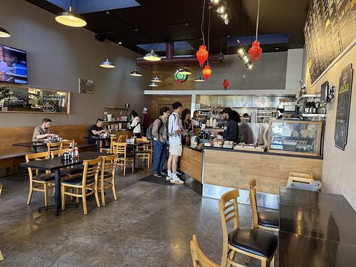 Inside  at The Grind in San Francisco