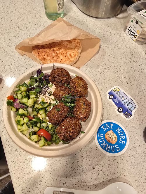  at The Hummus Shop in Boston