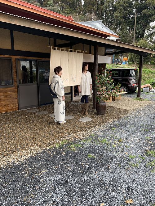 Front entrancee  at Neruson Village Fusaya Mountain Lodge - ねるそん村 房谷山荘 in Chiba
