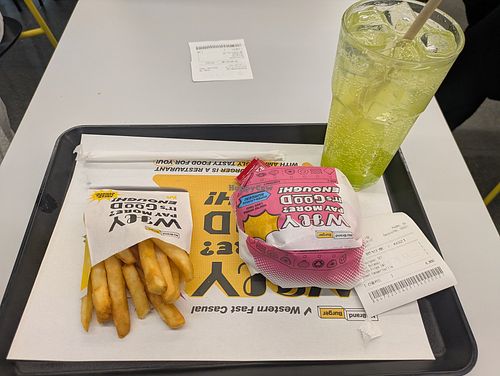  at No Brand Burger - Yonsei University SK Global Dormitory Branch in Seoul