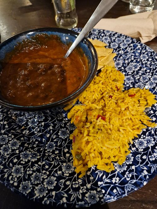 Vegan chilli at The Gog and Magog - JD Wetherspoon in Plymouth