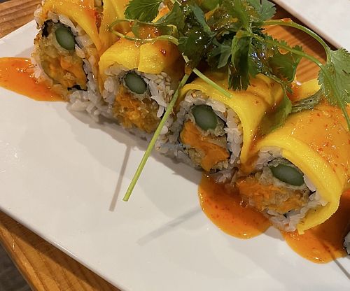 Green Village Roll - vegan by default  at Oto Sushi  in Redmond