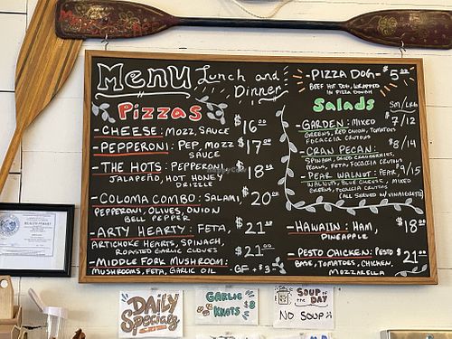 Menu   at Marco's Cafe  in Lotus