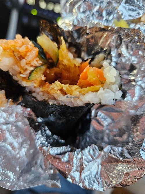 Vegetable gimbap at Riceby in Bolingbrook