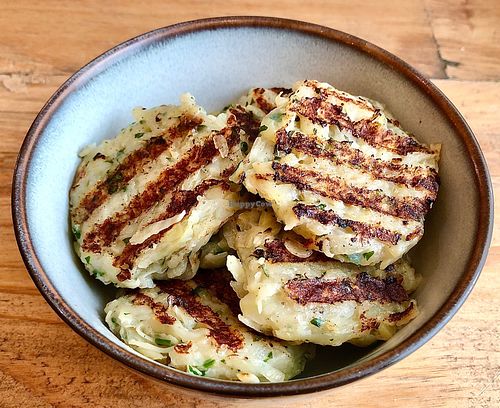 Housemade hash browns  at Baker's Kitchen Destination Restaurant in Dubai