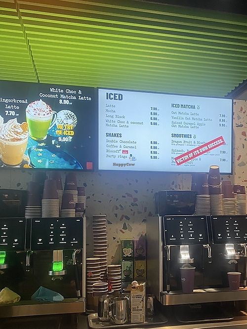 Oat matcha lattes  at GVA - Soho Coffee Co. in Le Grand-saconnex