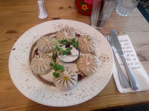 Truffle dumplings at Nanuchka at Nanuchka in Tel Aviv