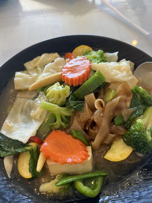 Lad Na  with vegetables & tofu  at Singha Thai in Slidell