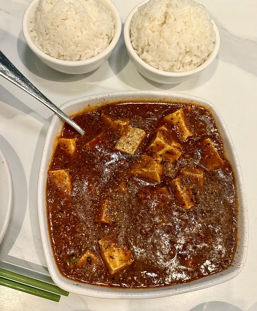 Mapo Tofu   at Mala Class in Los Angeles