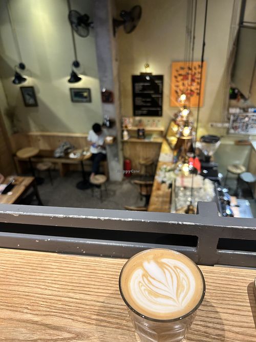   at Blackbird Coffee in Hanoi