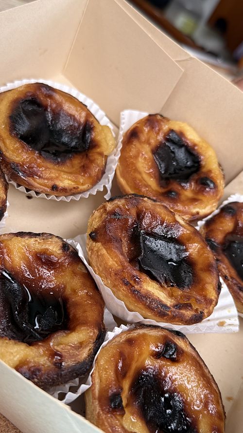 Vegan Pastel de Nata  at Mundo doce in Vila Nova De Gaia