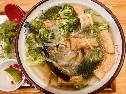 Vegan pho  at Madame Pho - Exchequer St  in Dublin