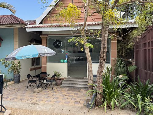 Seating Area  at The Caff in Battambang