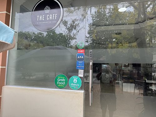 Window  at The Caff in Battambang