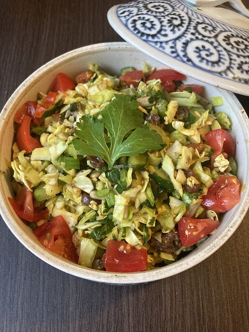 Raw vegan Biryani   at Kiko's Raw Vegan Cafe & Restaurant in Kyoto